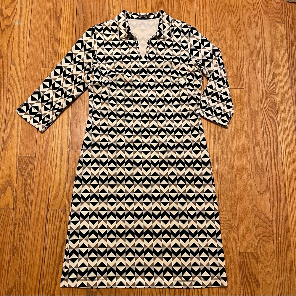Patterned Dress by J. McGLaughlin